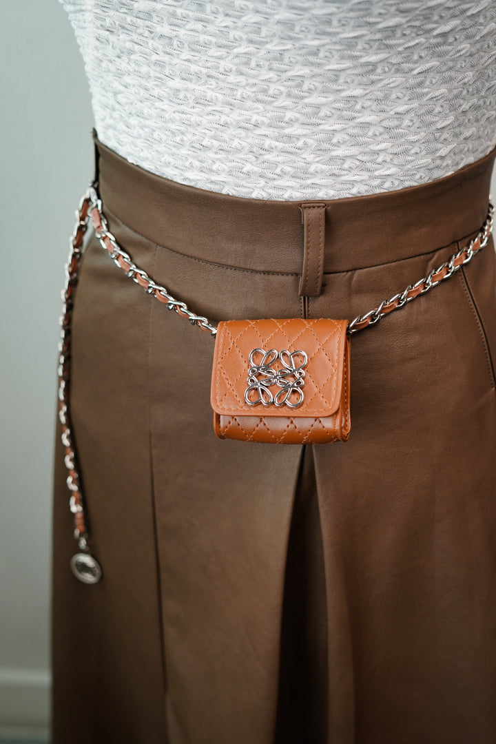 Accessorize Your Waist with a Trendy Mini Bag Chain