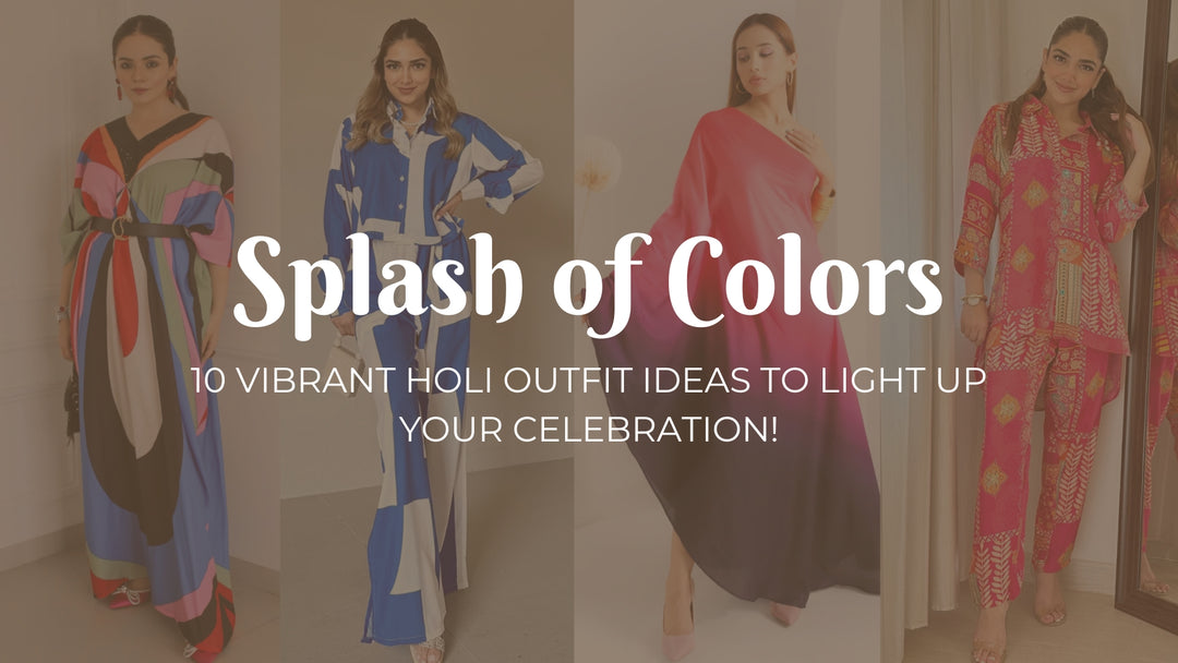 Splash of Colors: 10 Vibrant Holi Outfit Ideas to Light Up Your Celebration!