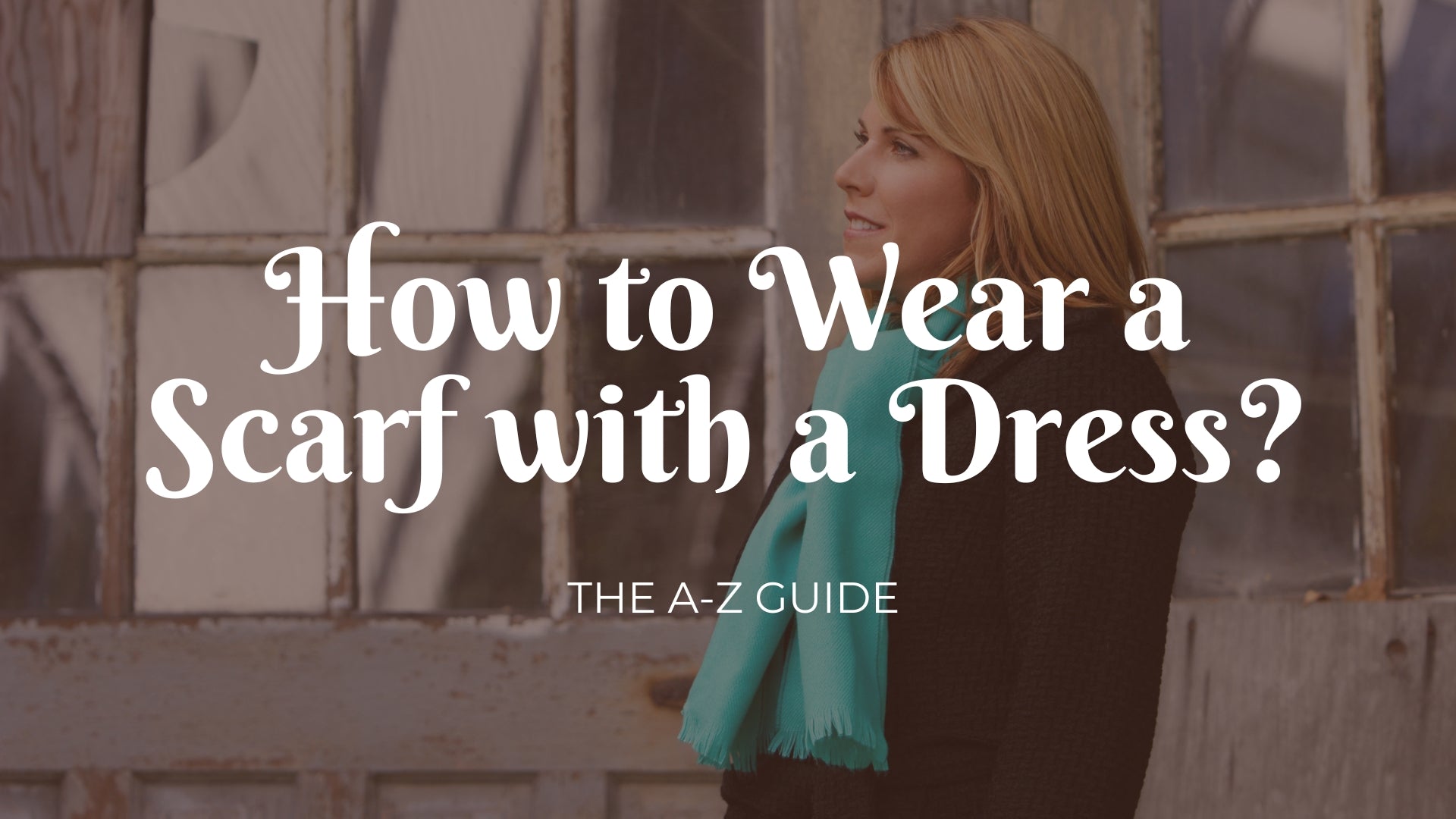 How to Wear a Scarf with a Dress?: The A-Z Guide Nolabels How to Wear a Scarf with a Dress?: The A-Z Guide Nolabels