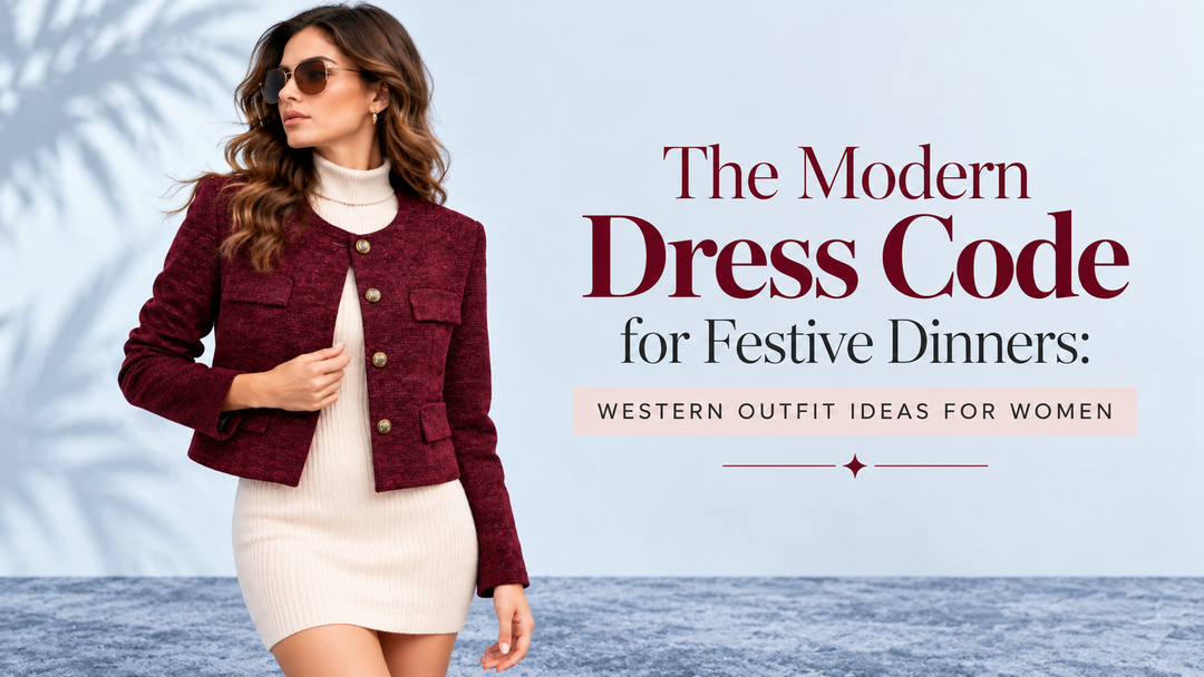 The Modern Dress Code for Festive Dinners: Western Outfit Ideas for Women