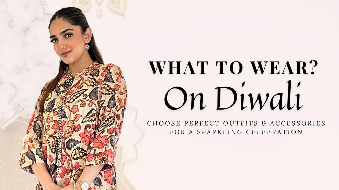 What to wear on Diwali? Choose Perfect Outfits and Accessories for a Sparkling Celebration