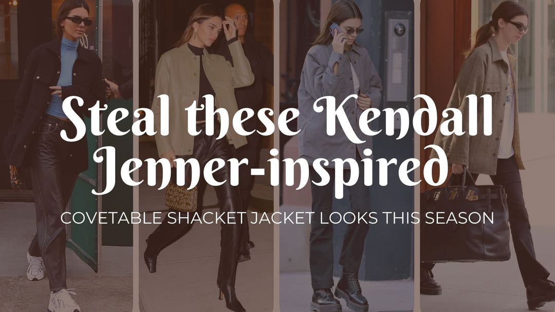 Steal these Kendall Jenner-inspired Covetable Shacket Jacket Looks This Season