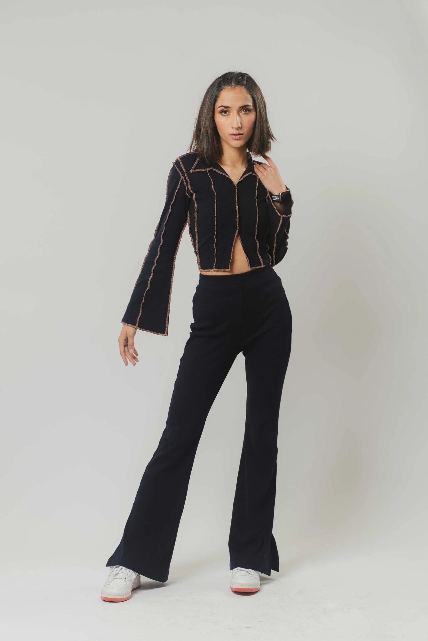 Stylish Ribbed Pants for Women  Shop high-waisted, boot-cut