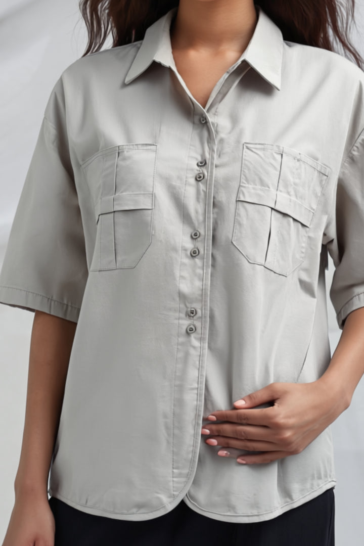 Neutral Shade Summer Shirt