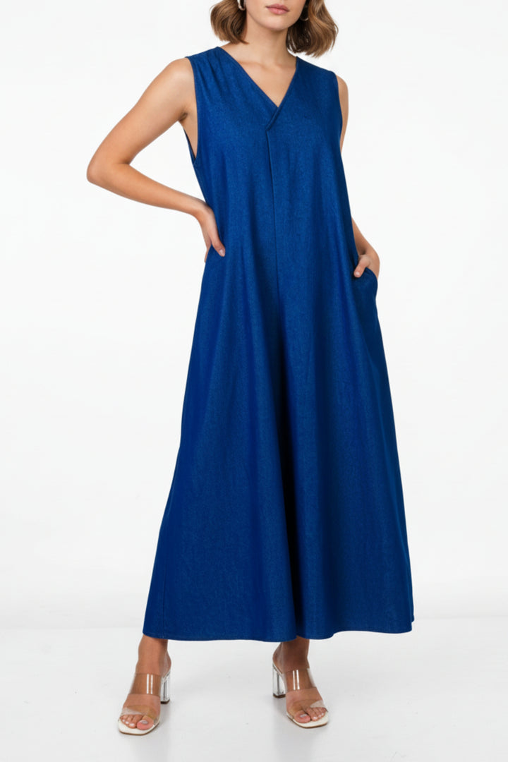 Jeanette Dark Blue Dress