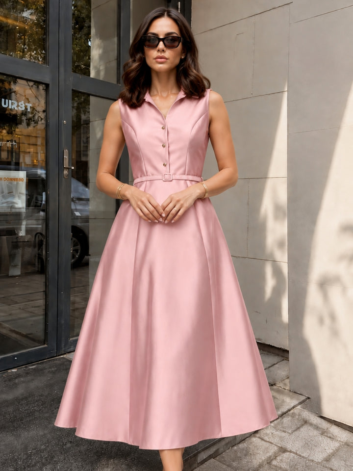 Pink Peonies Belle Dress