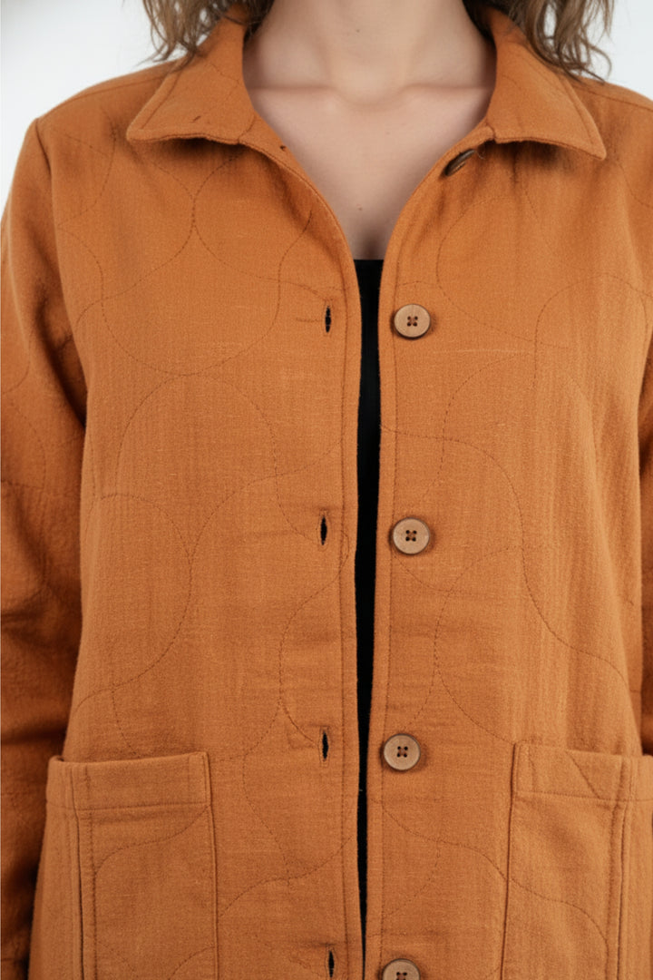 Pumpkin Puff Shacket