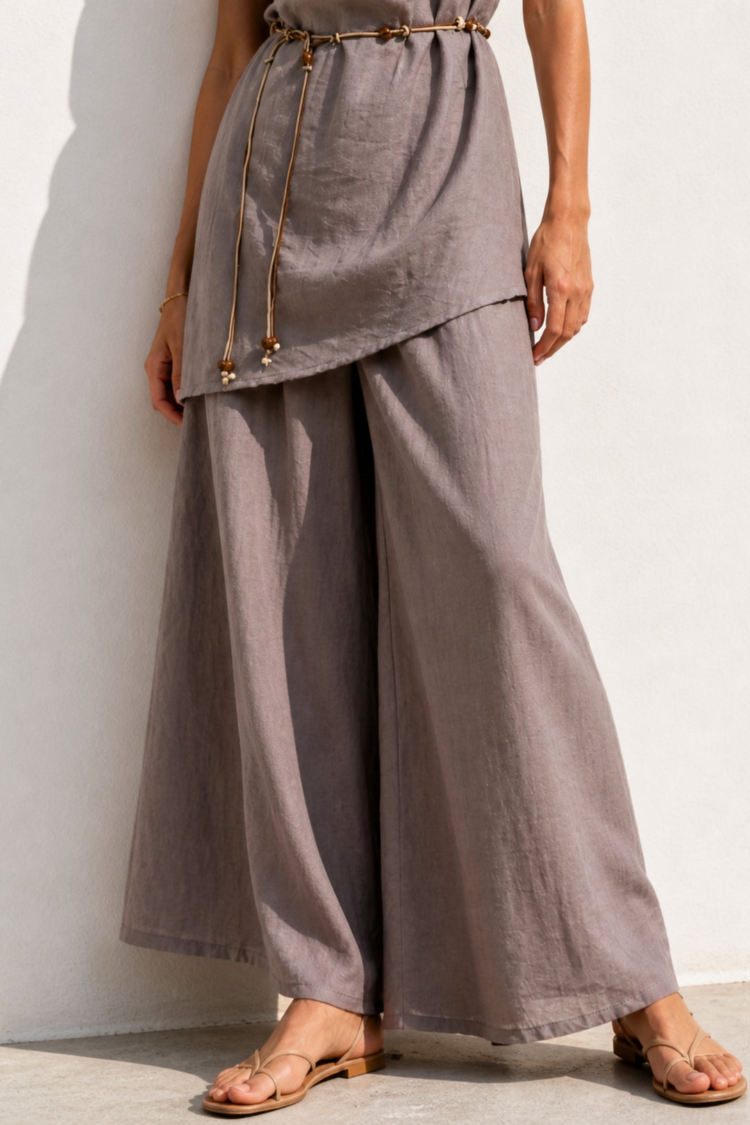 Aeris Taupe Knot Co-ord