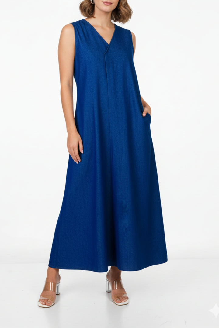 Jeanette Dark Blue Dress