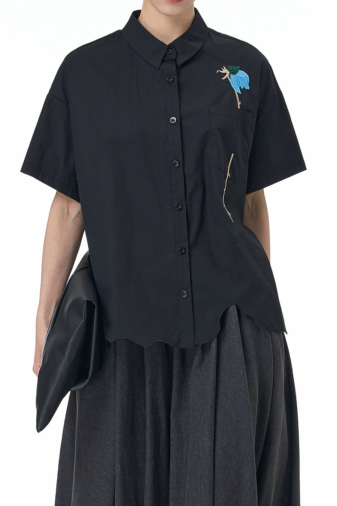 Piper Black shirt for women