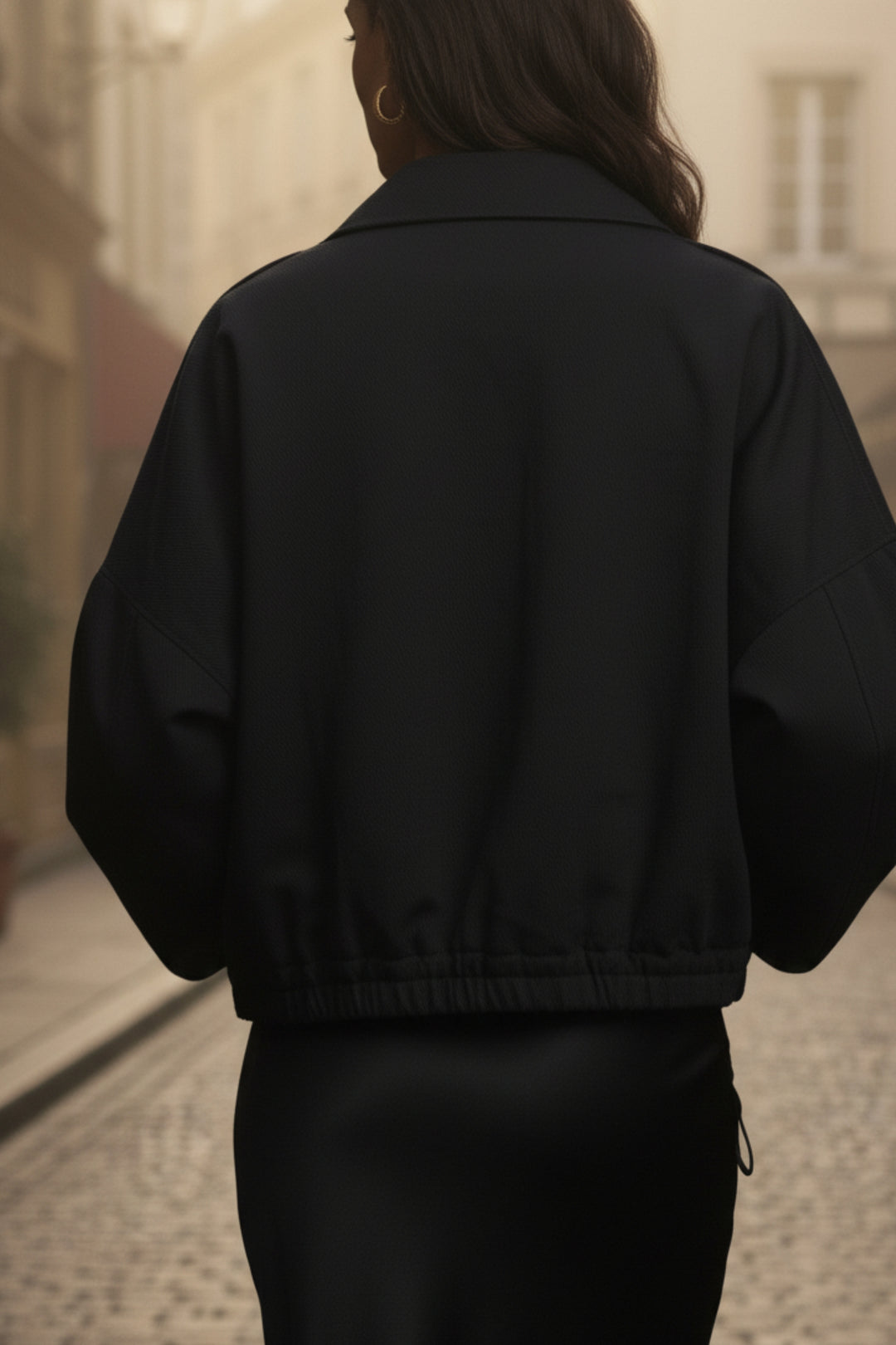 Dope Oversized Cropped Jacket