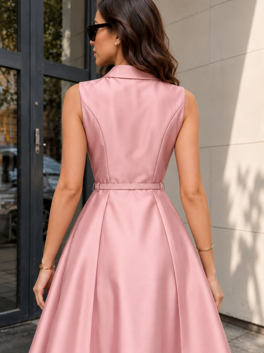 Pink Peonies Belle Dress