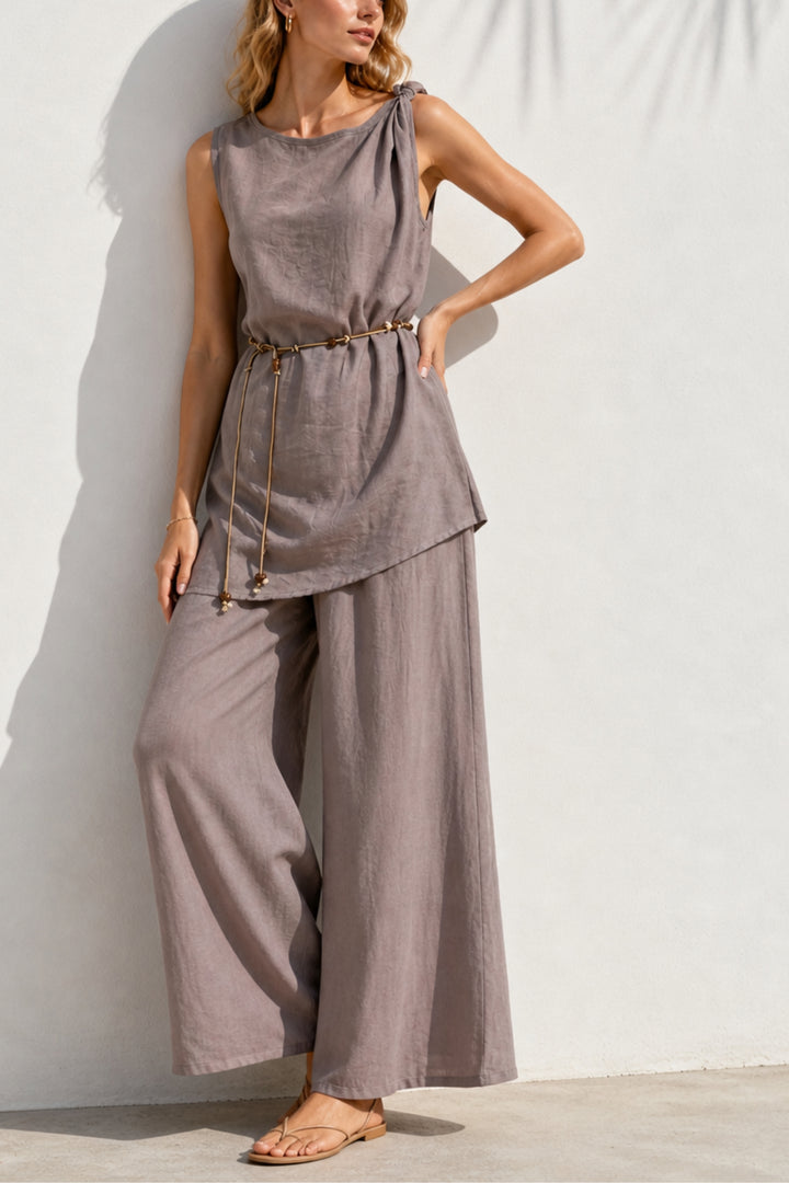 Aeris Taupe Knot Co-ord