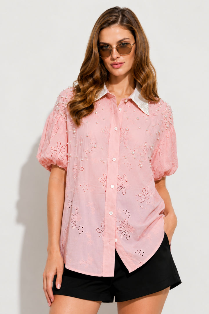 pink shirt for women