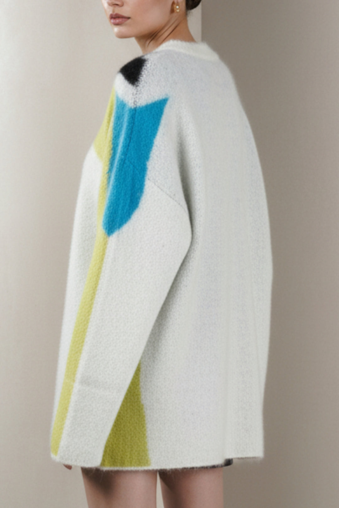 Snowy Cloud Oversized Sweater