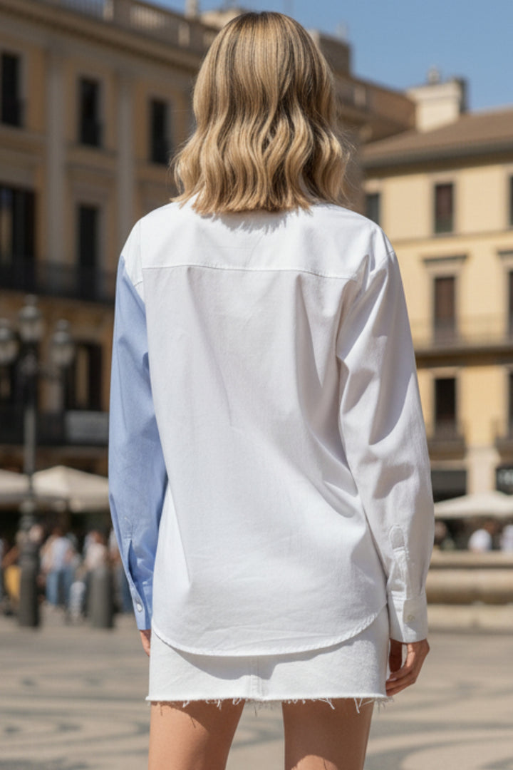 Cloudline Contrast Pearl Shirt