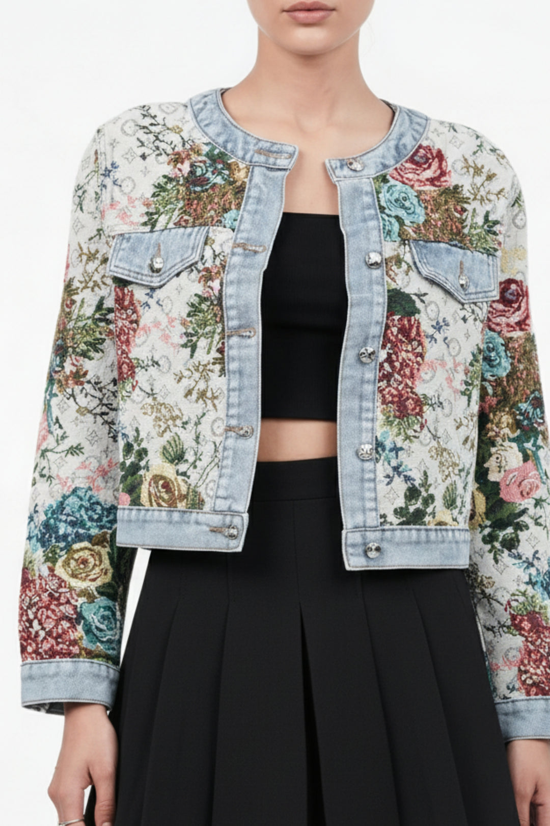 Woven Round Garden Jacket