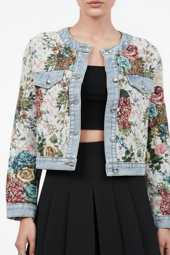Woven Round Garden Jacket