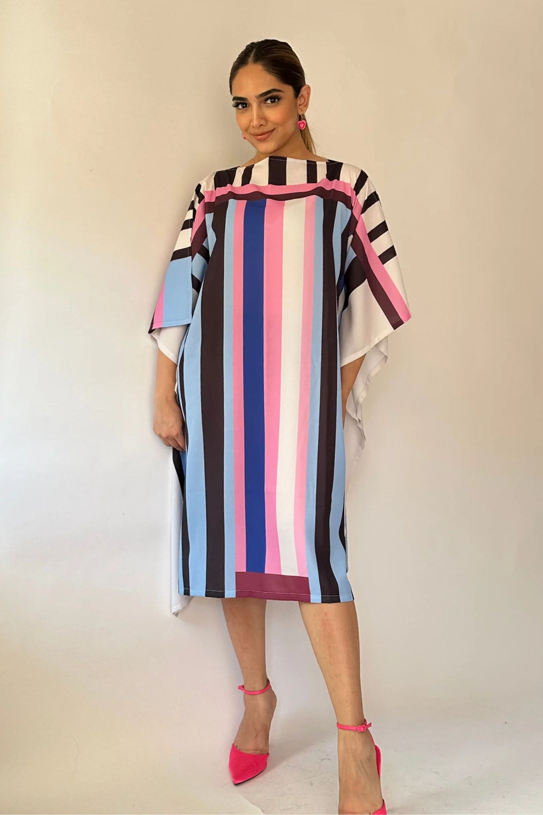 Striped Bliss Kaftan Dress