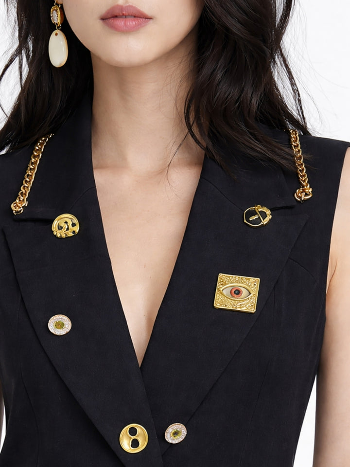 Noir Monarch Vest