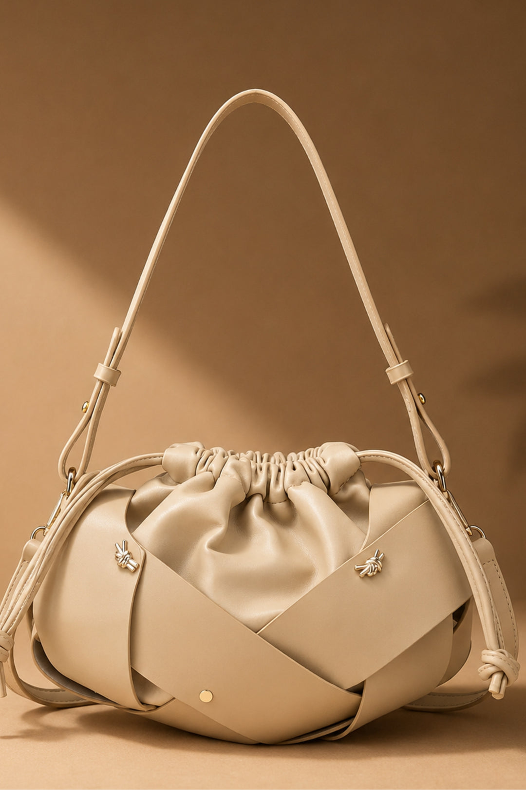 Aurelia Ivory Hobo Bag