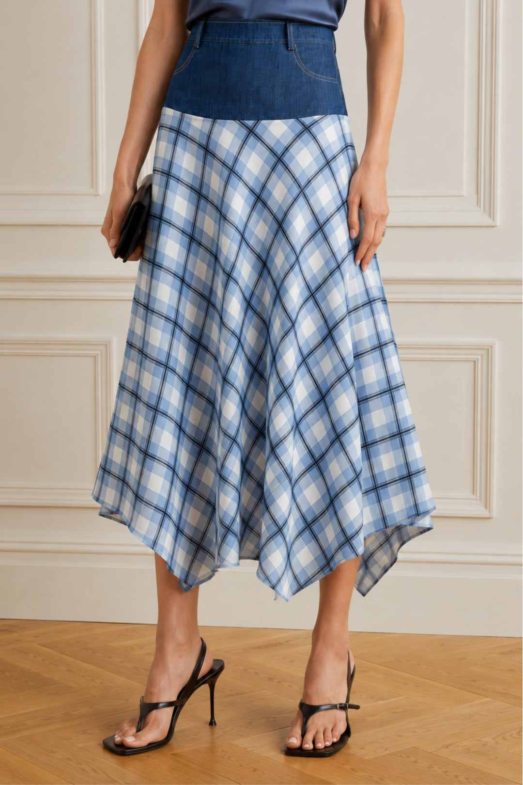 Plaid skirt for women
