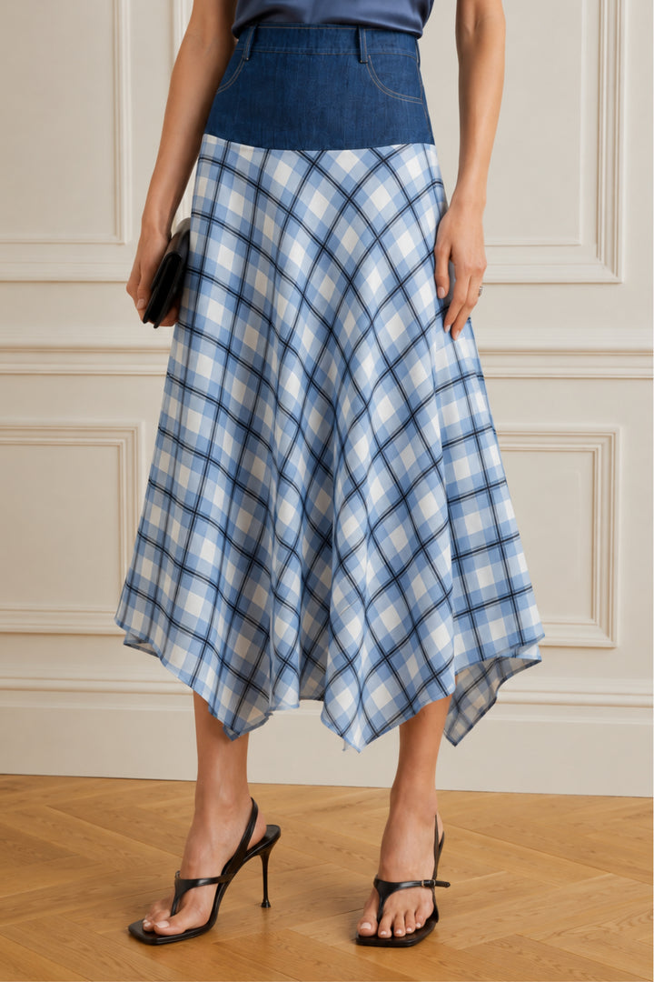 Plaid skirt for women
