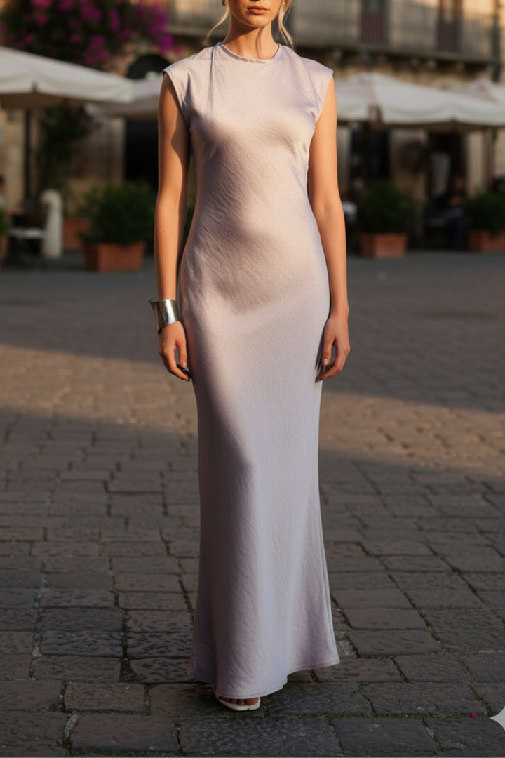Rachel Lavender Maxi Dress
