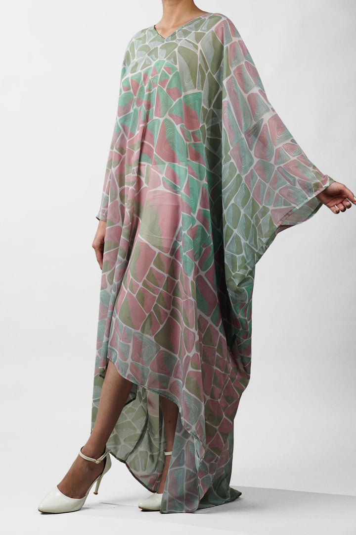 Designer kaftan dresses for summer wear