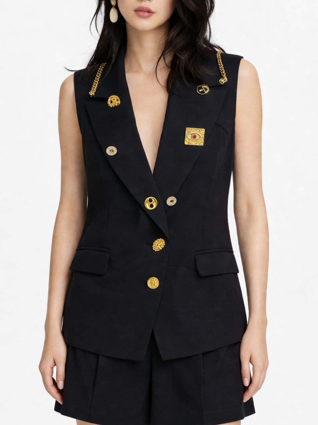 Noir Monarch Vest