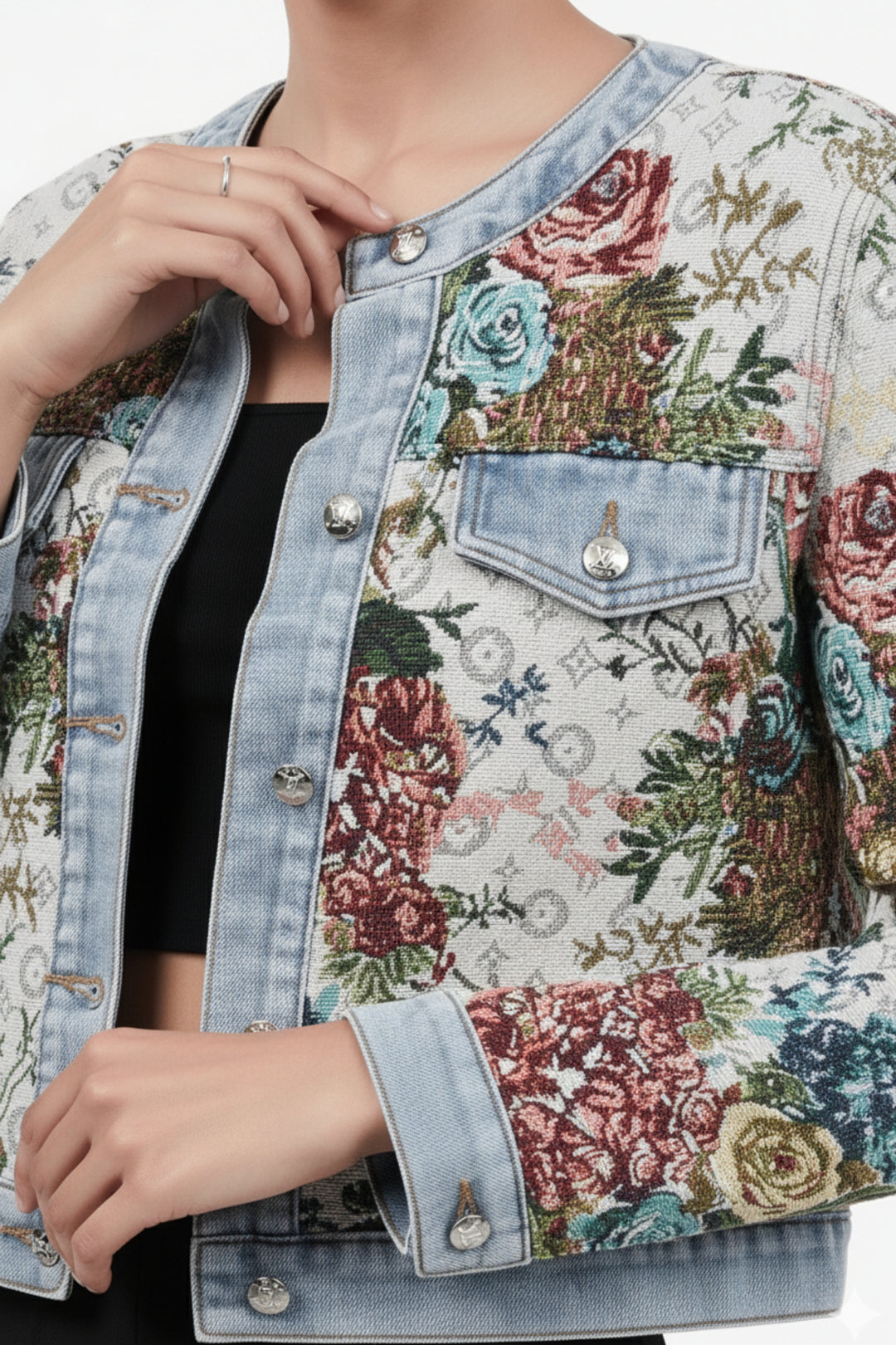 Woven Round Garden Jacket