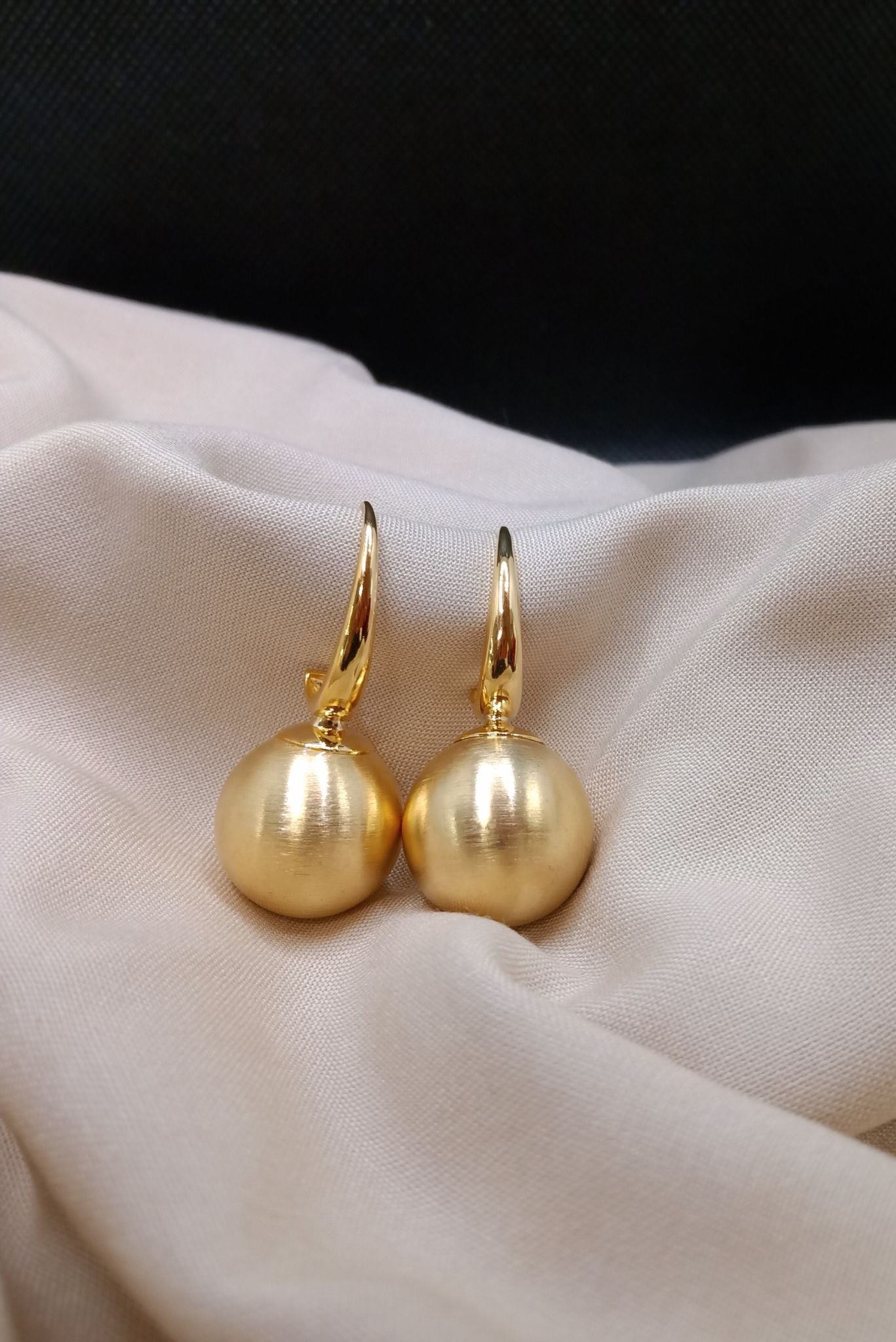 Gold Ball Earrings - ShopXOXO