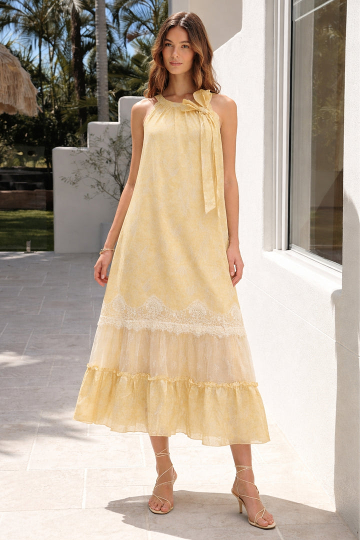 Lemon Chantilly  Dress