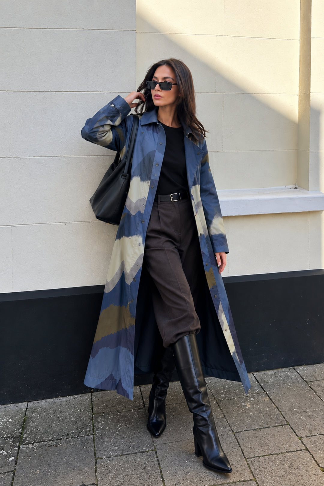 Olive Oasis Trench Coat