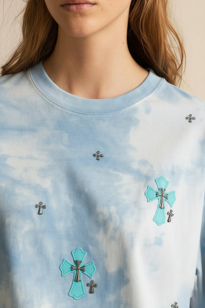 Valley Blue Tie-Dye T-shirt