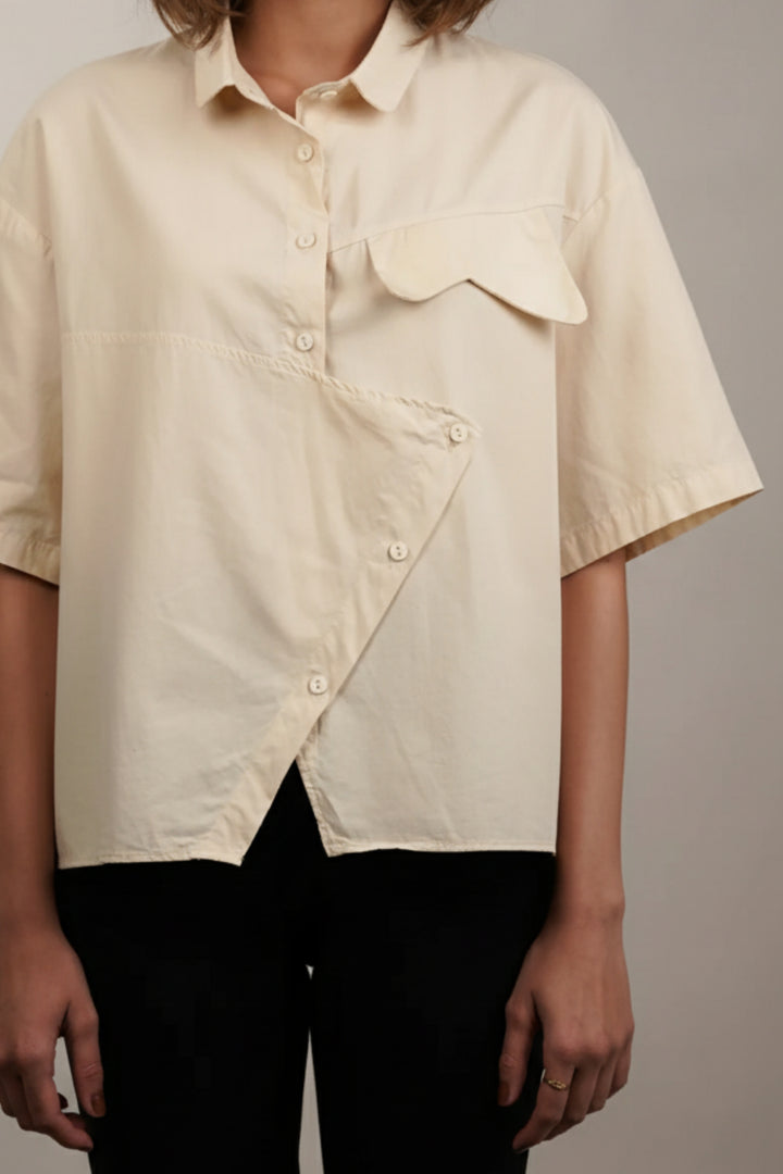 Vanilla Essence Oversized Shirt