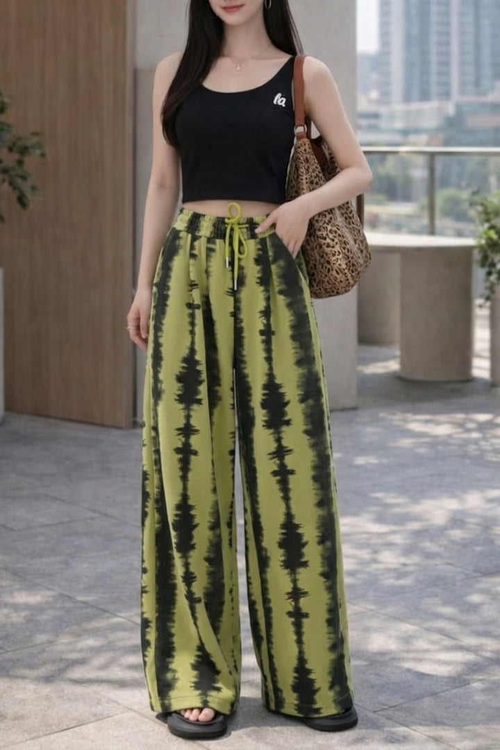 Pistachio Tie-Dye Sweatpants