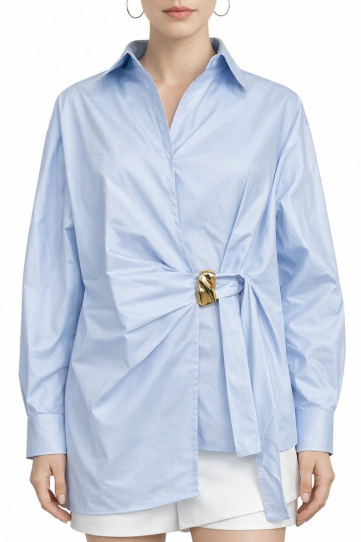 Blue shirt for women