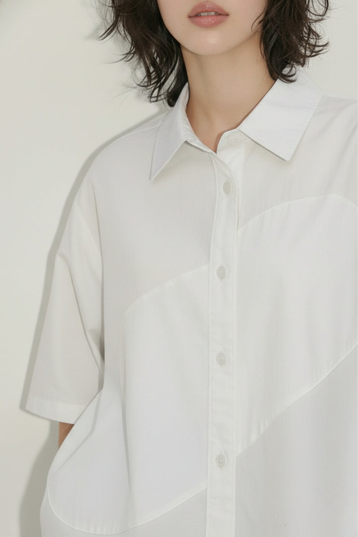 Arctic White Oversized Shirt