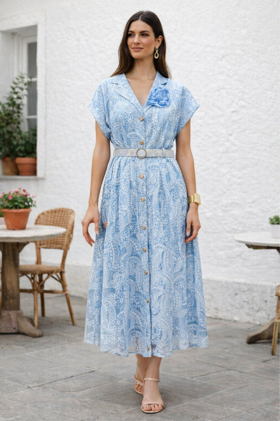 Floral dress for women