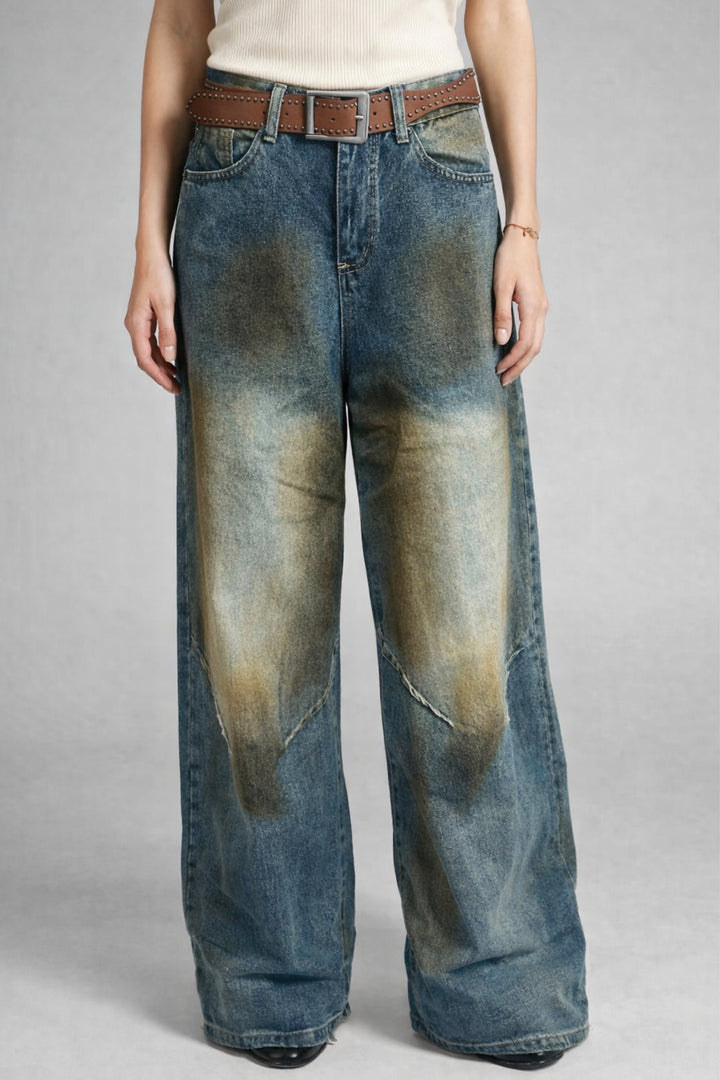 Vintage Shadow Wide Jeans