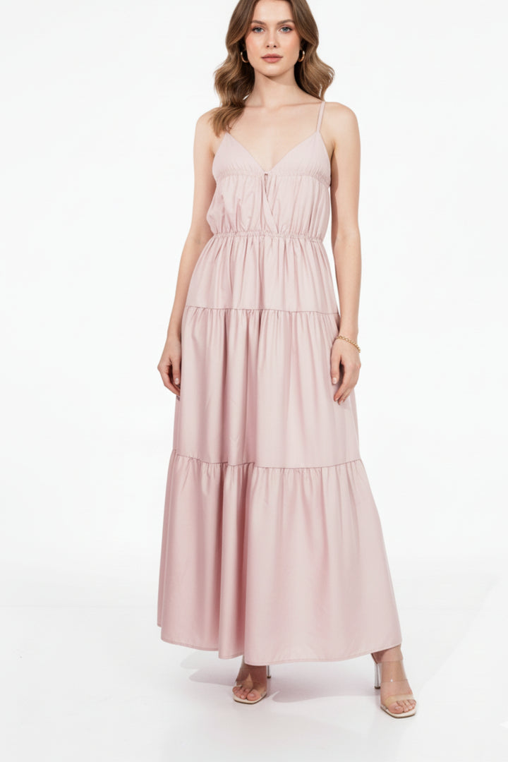 Strawberry Tiered Dress