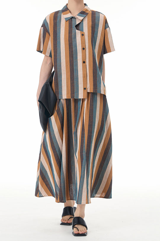 Chic Transparent Pattern Co-ord Set – Casual Outfit for Women main image 0