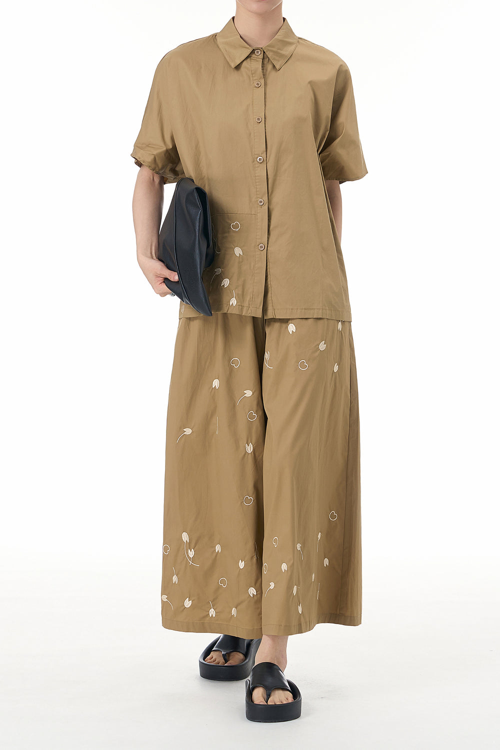 Khaki coord sets for women