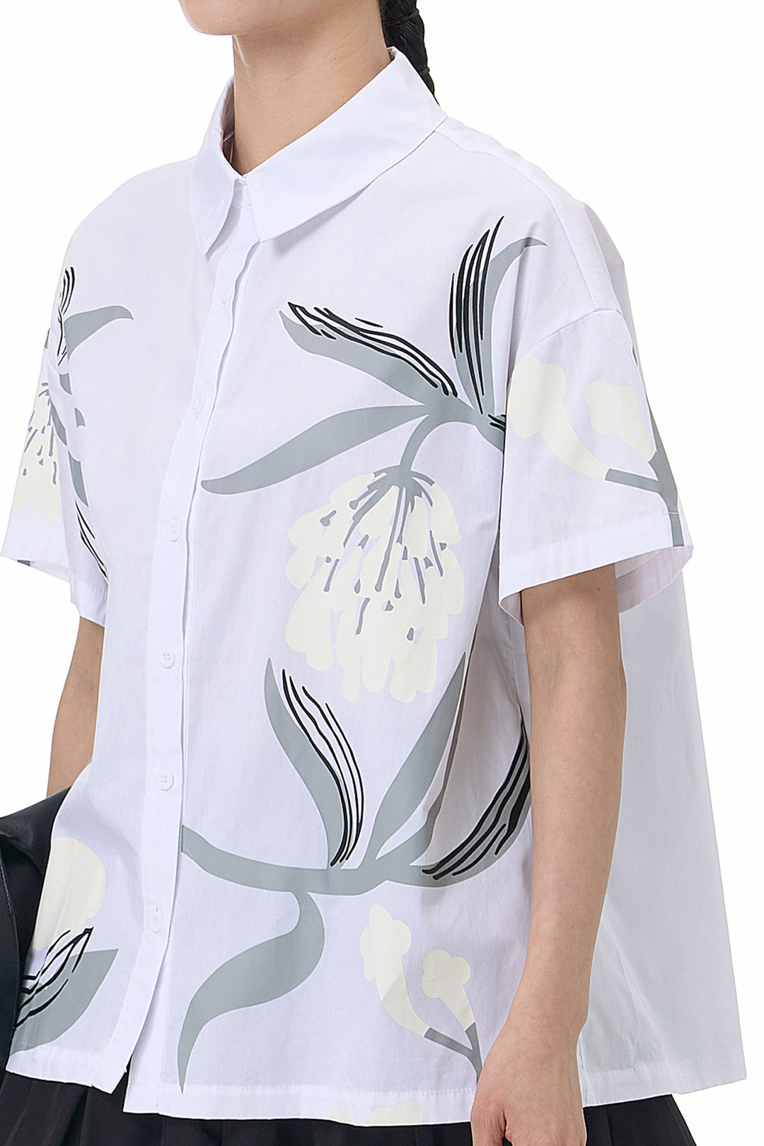 Jasmine White Floral Skirt Co-ord Set