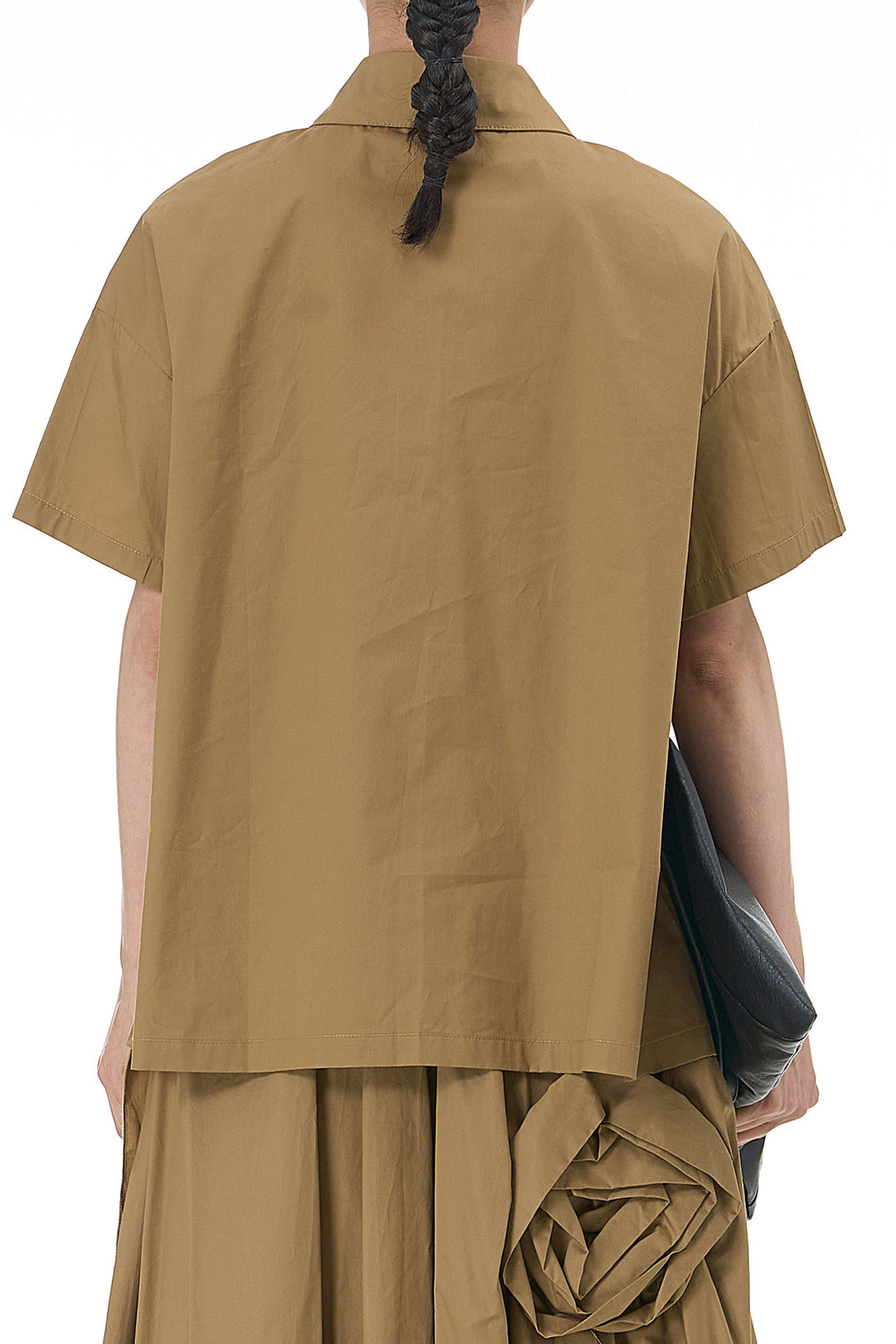 Sand Drift Asymmetric Hem Shirt