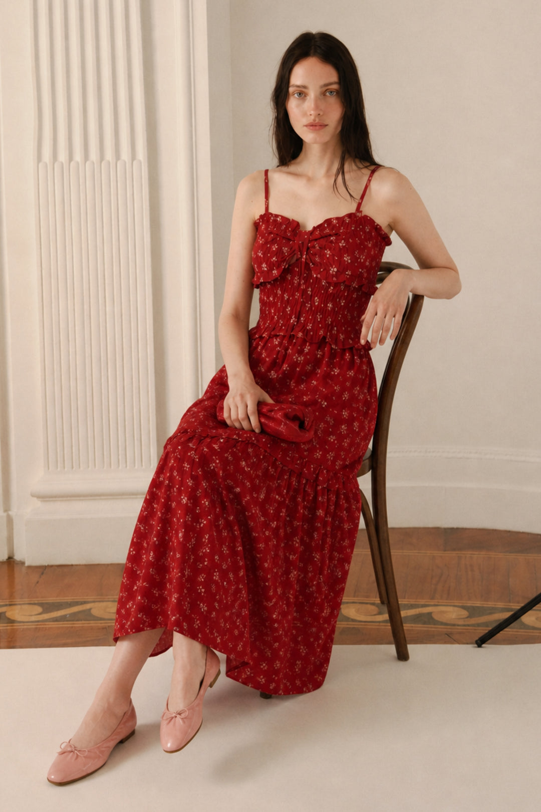 Scarlet Bloom Dress