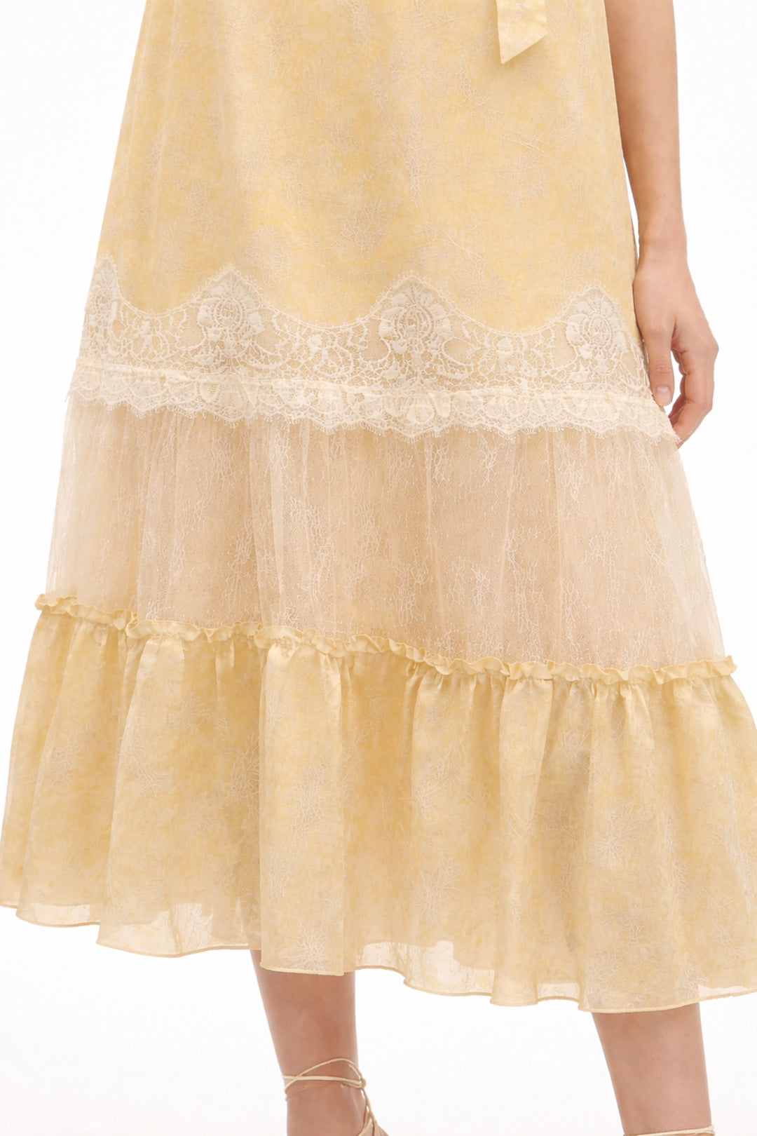 Lemon Chantilly  Dress