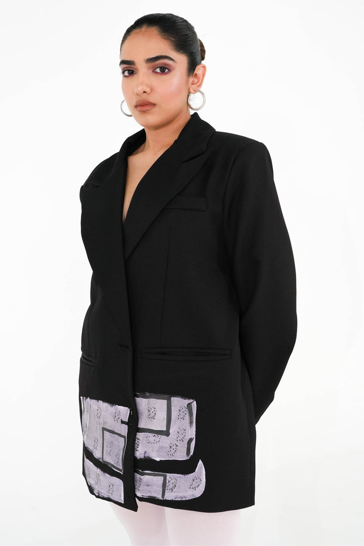 Ink Imprint Blazer