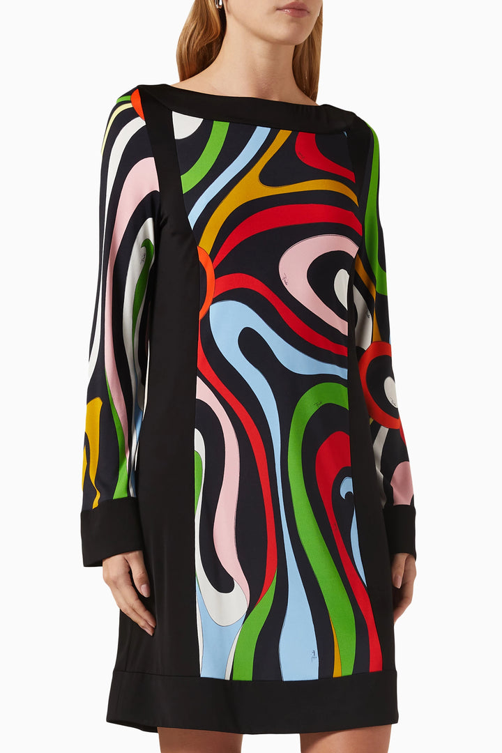 Electric Abstract Dress